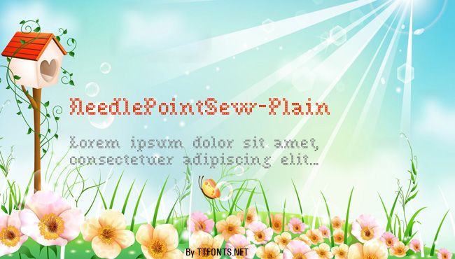 NeedlePointSew-Plain example