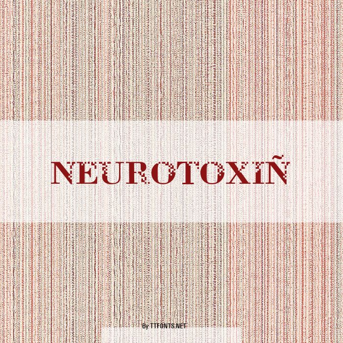 Neurotoxin example
