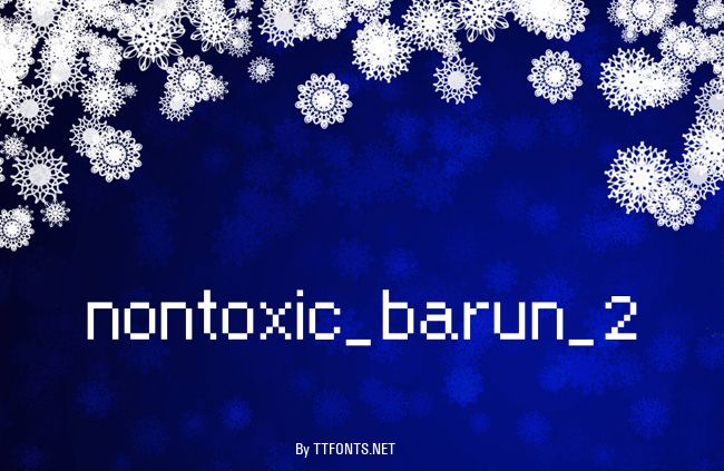 nontoxic_barun_2 example