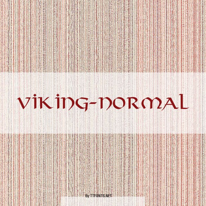 Viking-Normal example