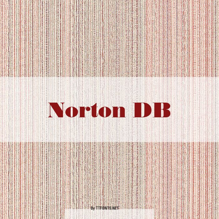 Norton DB example