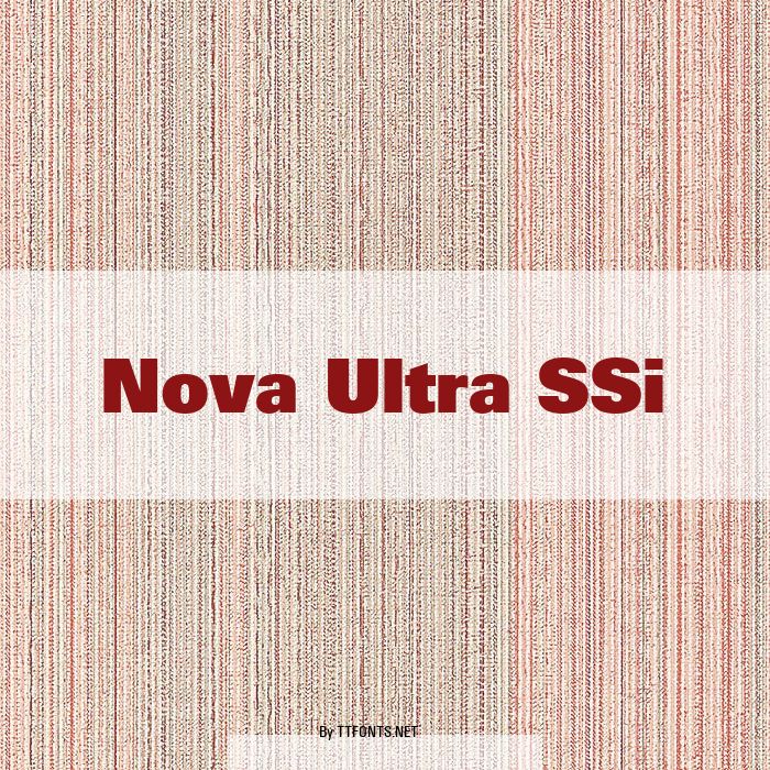 Nova Ultra SSi example