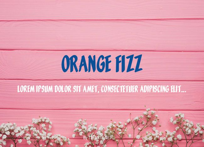 Orange Fizz example