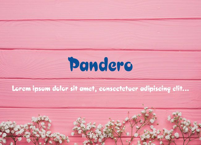 Pandero example
