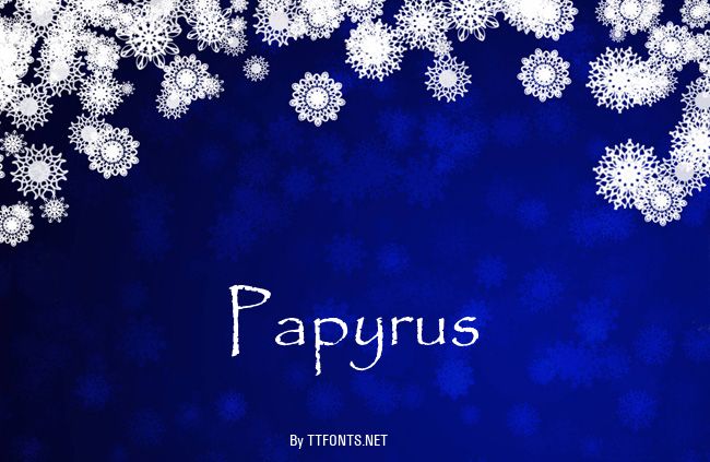 Papyrus example