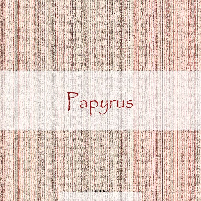 Papyrus example