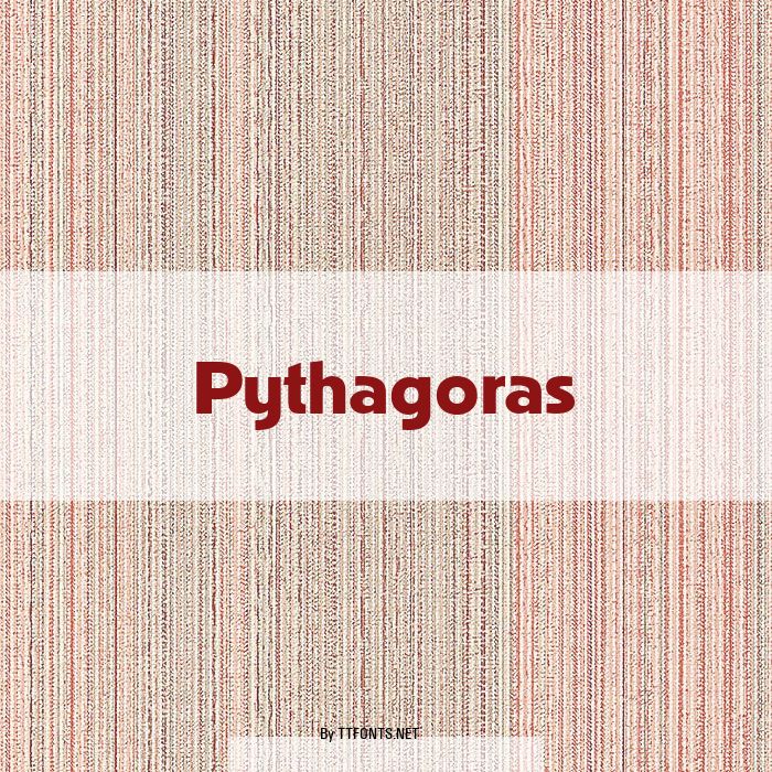 Pythagoras example