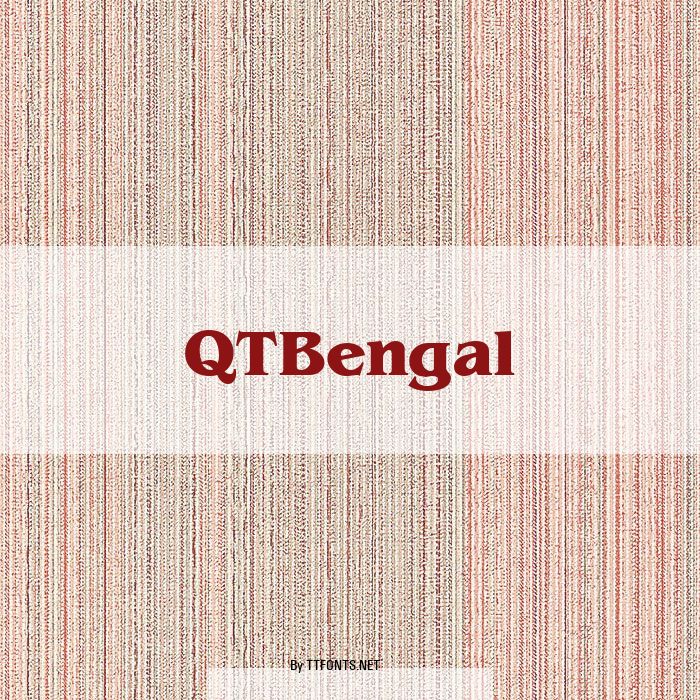 QTBengal example