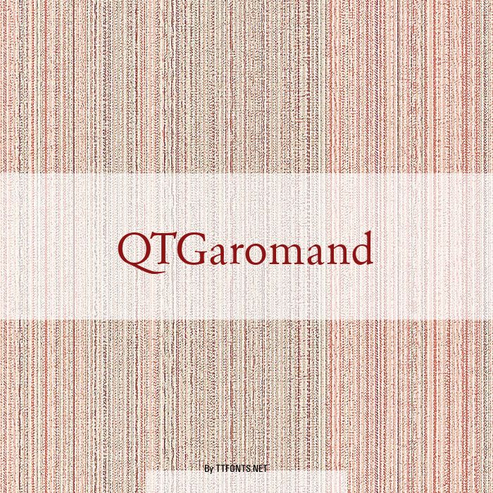 QTGaromand example