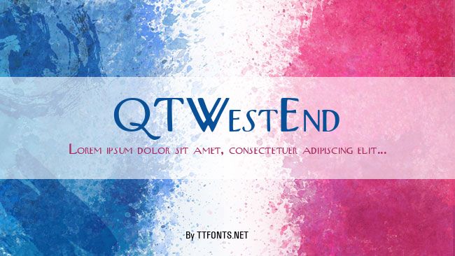 QTWestEnd example