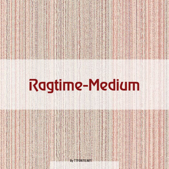 Ragtime-Medium example
