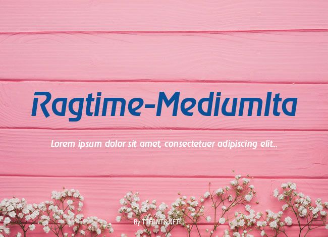 Ragtime-MediumIta example