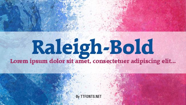 Raleigh-Bold example