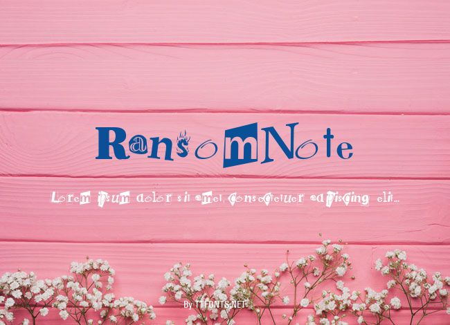 RansomNote example