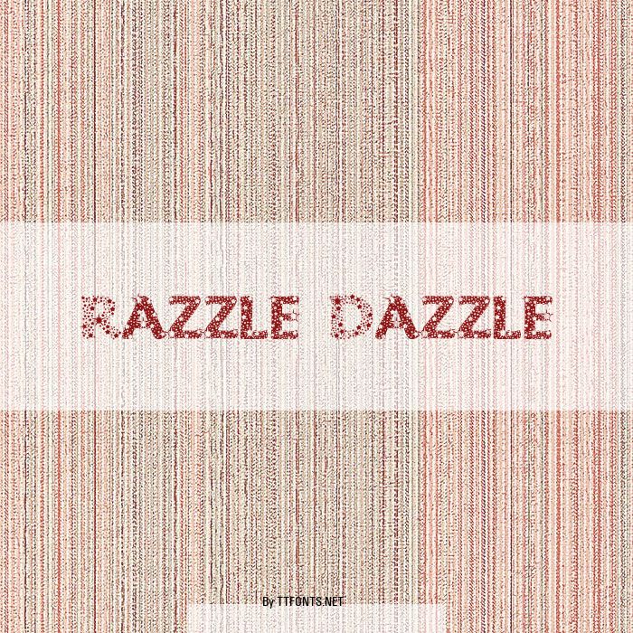 Razzle Dazzle example