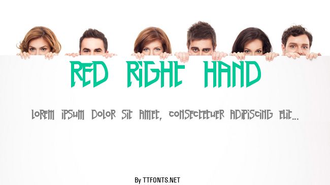 Red Right Hand example