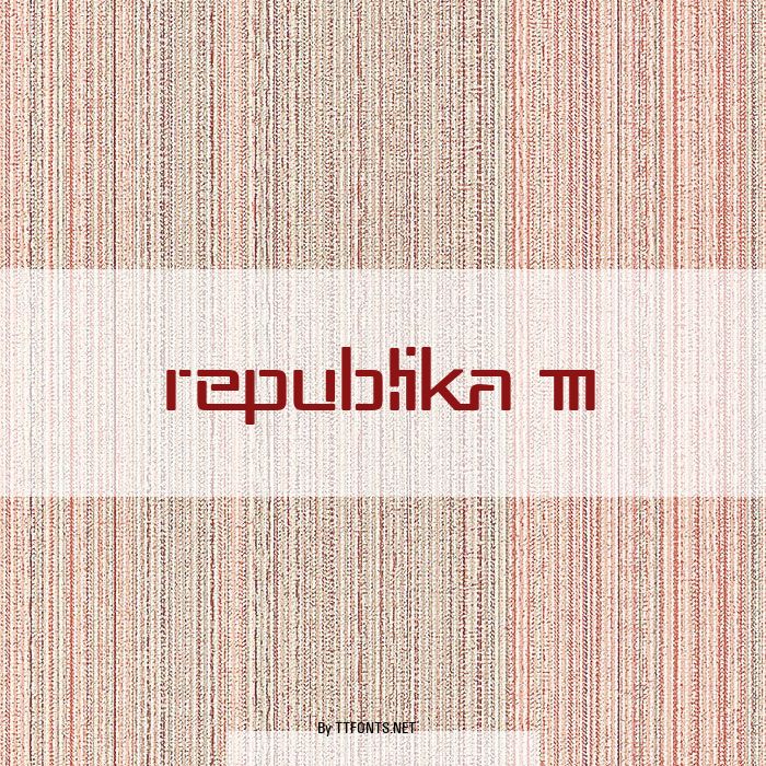 Republika III example