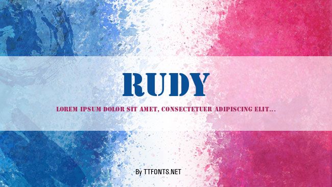 Rudy example