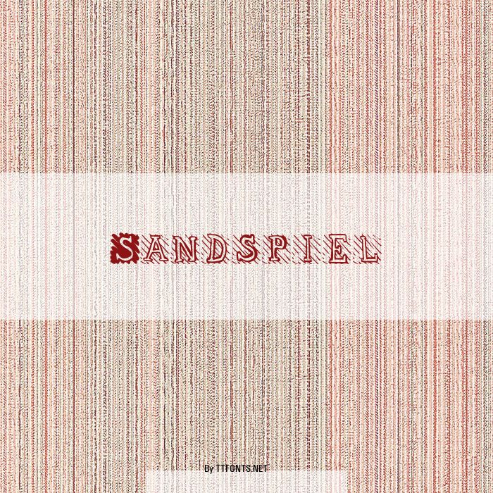 Sandspiel example