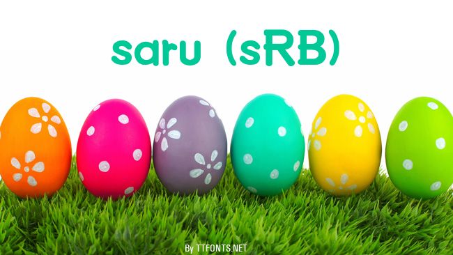 saru (sRB) example