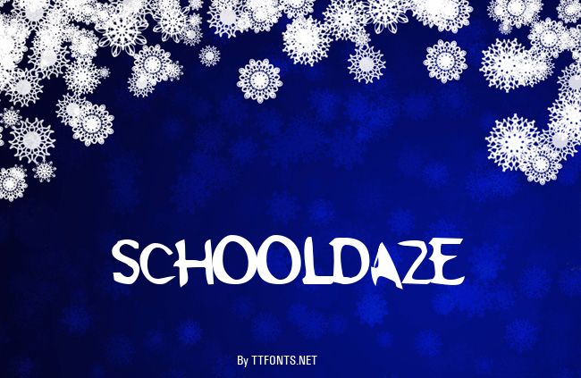 Schooldaze example