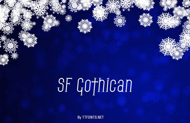SF Gothican example
