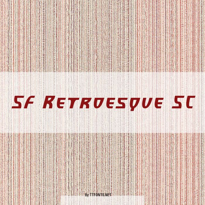 SF Retroesque SC example
