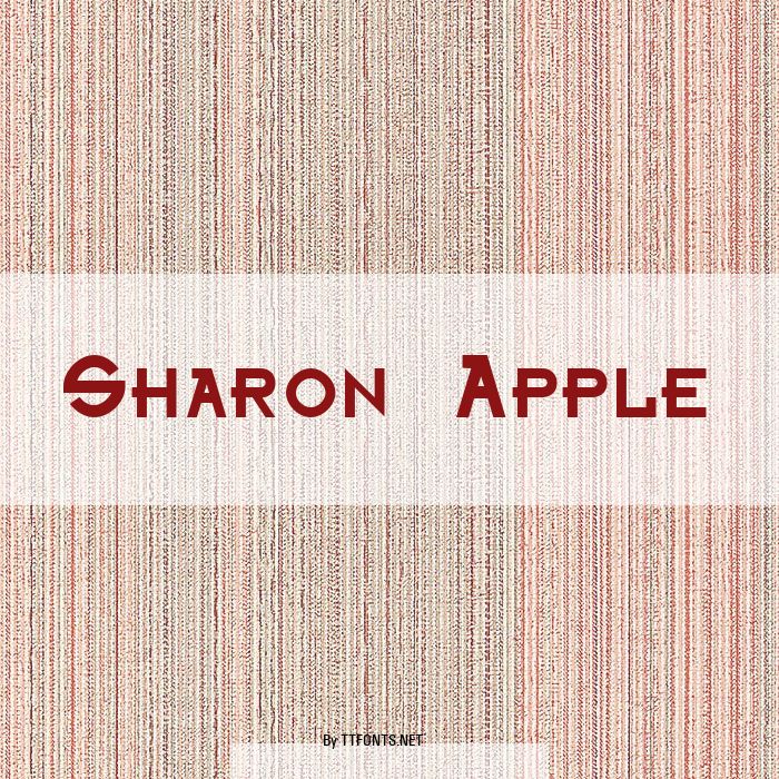 Sharon Apple example