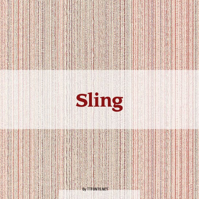 Sling example