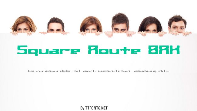 Square Route BRK example