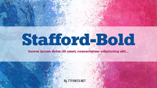 Stafford-Bold example