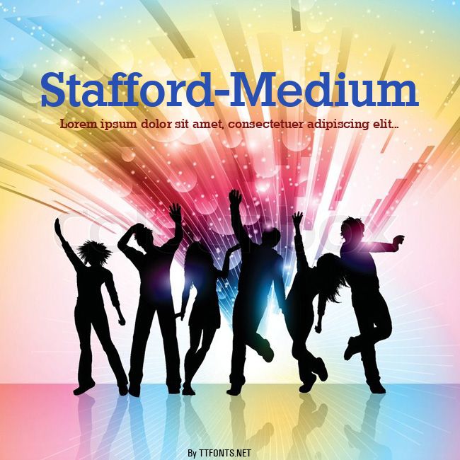 Stafford-Medium example