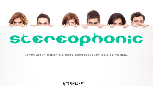 Stereophonic example