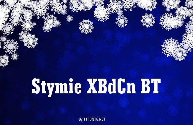 Stymie XBdCn BT example