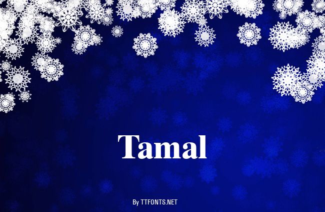 Tamal example