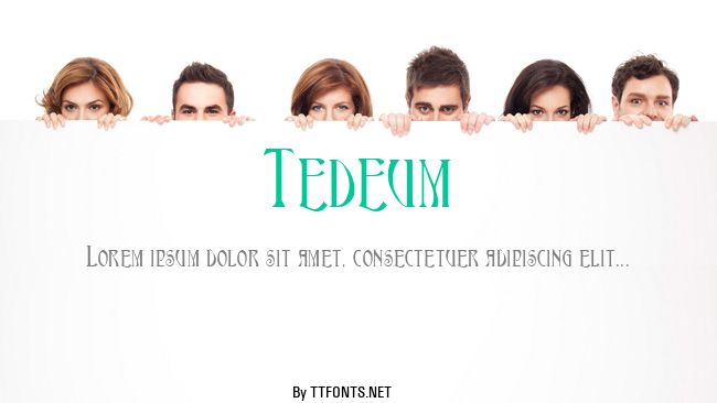 Tedeum example