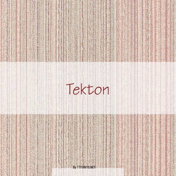 Tekton example