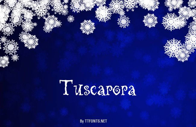 Tuscarora example