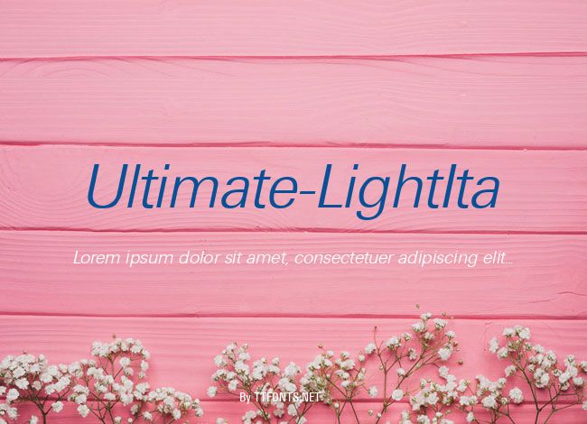 Ultimate-LightIta example