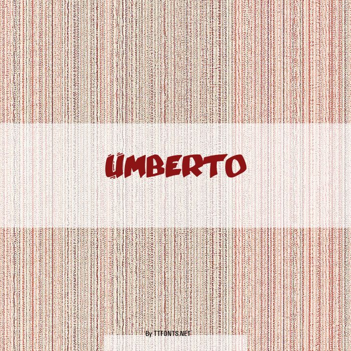 Umberto example