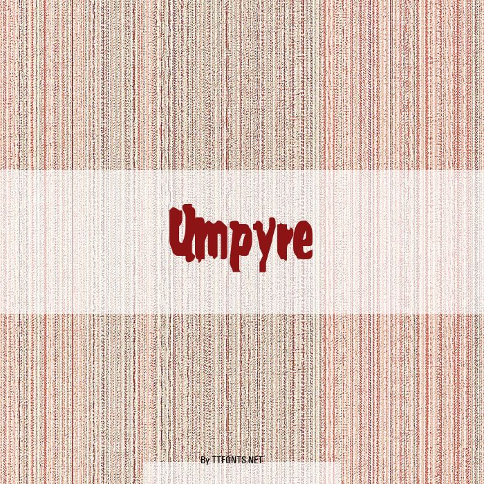 Umpyre example
