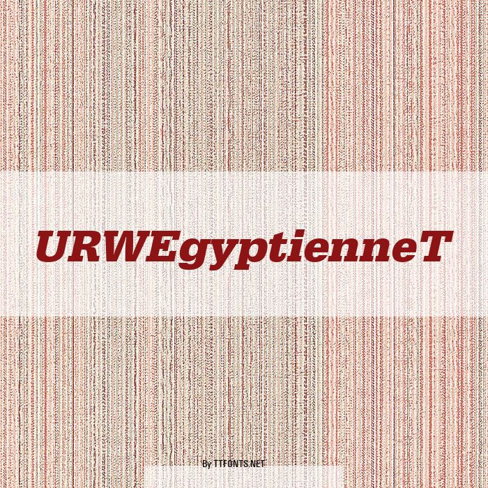 URWEgyptienneT example