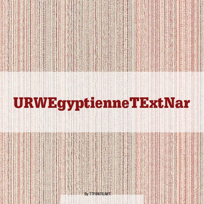 URWEgyptienneTExtNar example