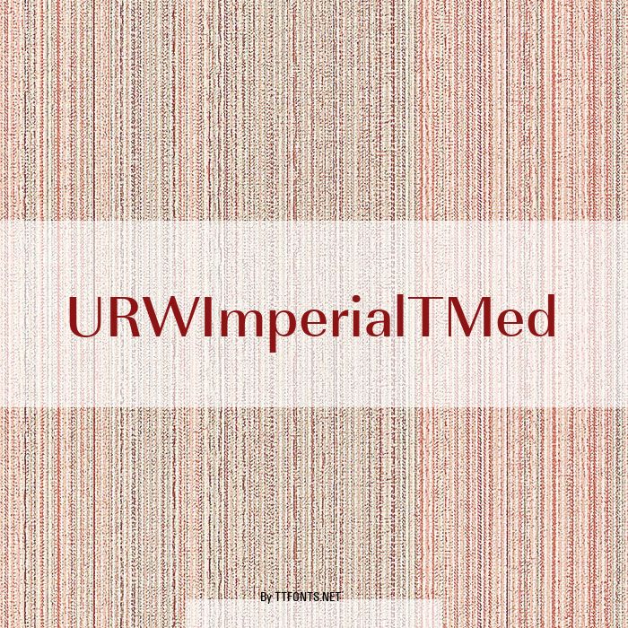 URWImperialTMed example