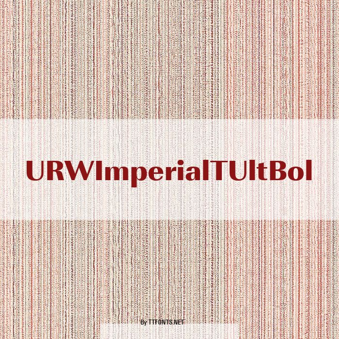 URWImperialTUltBol example