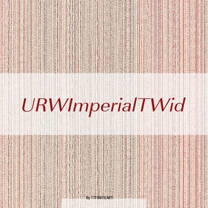 URWImperialTWid example