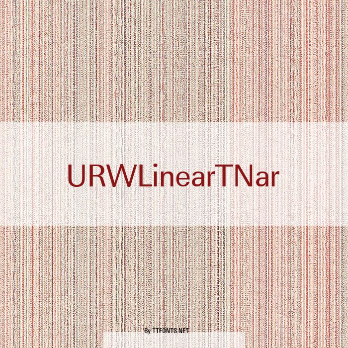 URWLinearTNar example