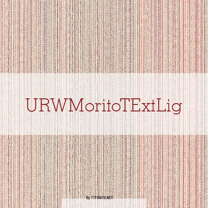 URWMoritoTExtLig example