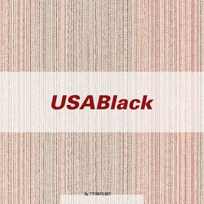 USABlack example
