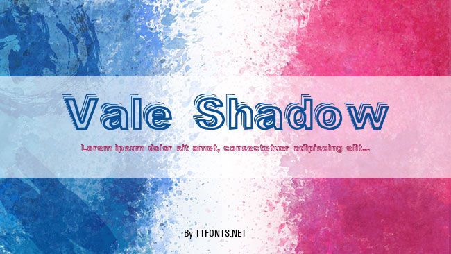 Vale Shadow example
